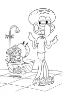 SpongeBob SquarePants kleurplaat 20